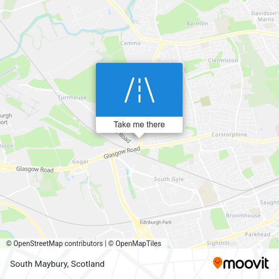 South Maybury map