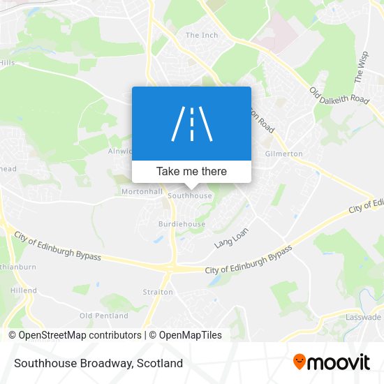 Southhouse Broadway map