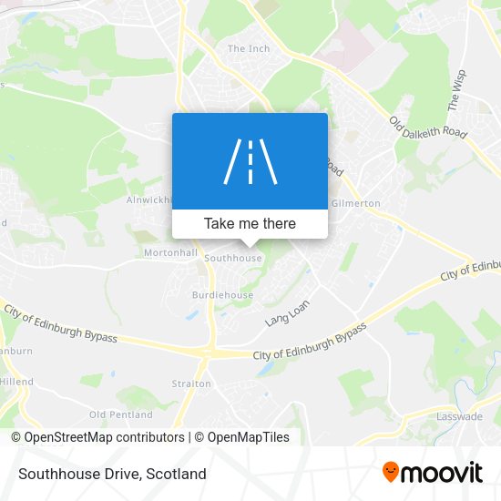 Southhouse Drive map