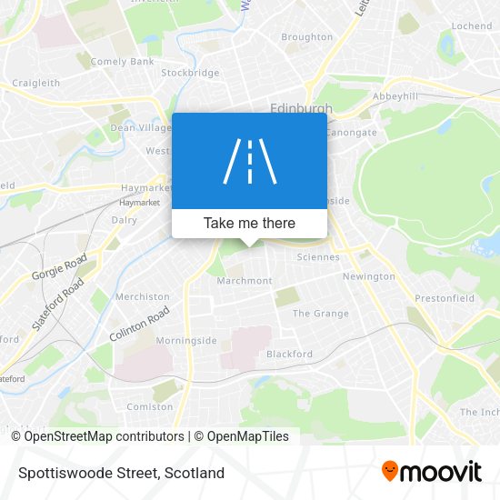 Spottiswoode Street map
