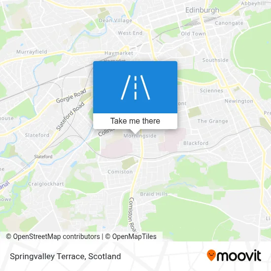 Springvalley Terrace map