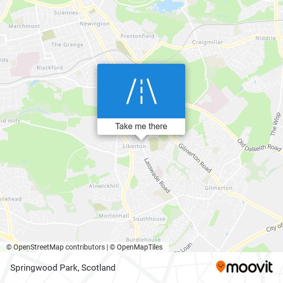 Springwood Park map