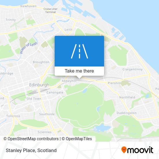 Stanley Place map