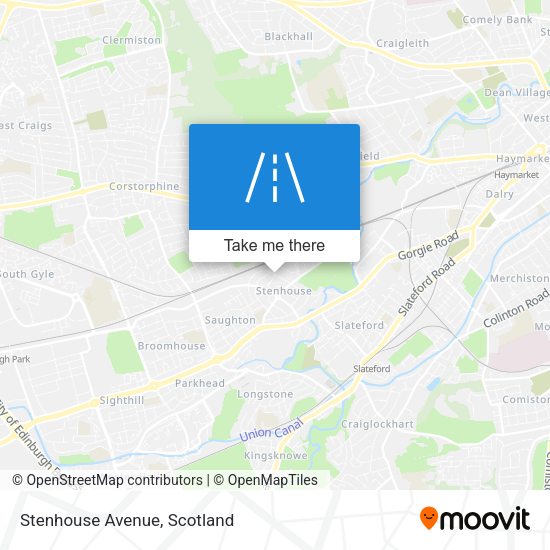 Stenhouse Avenue map