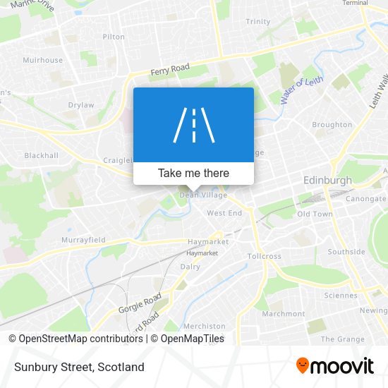 Sunbury Street map