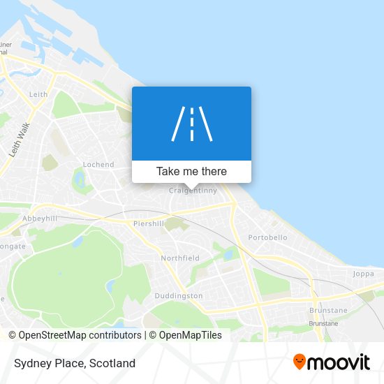 Sydney Place map