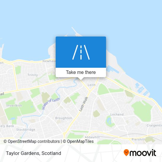 Taylor Gardens map