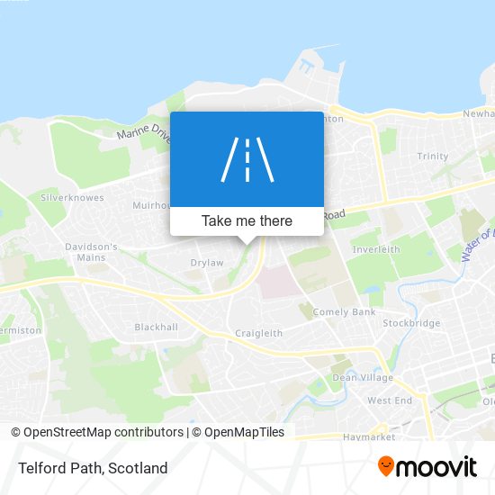 Telford Path map