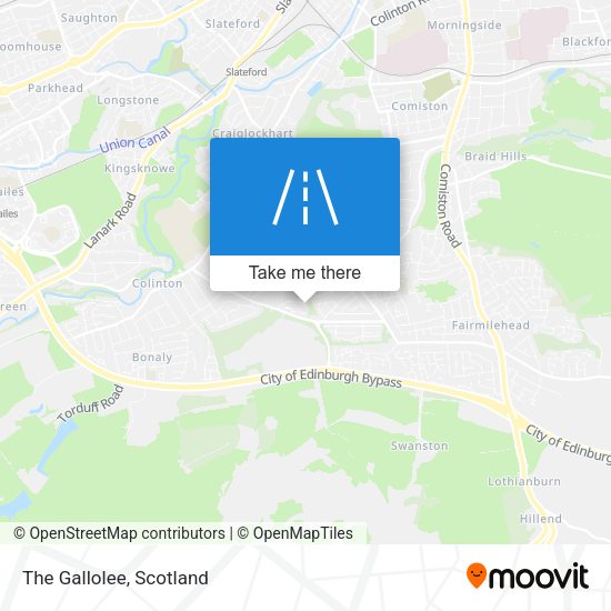 The Gallolee map