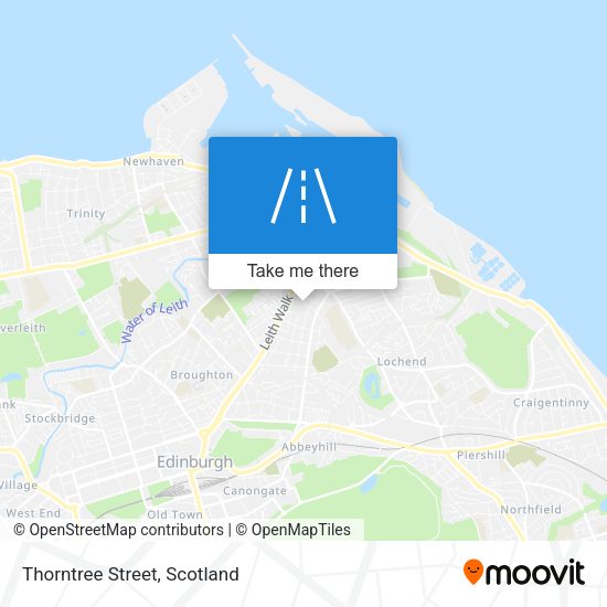 Thorntree Street map