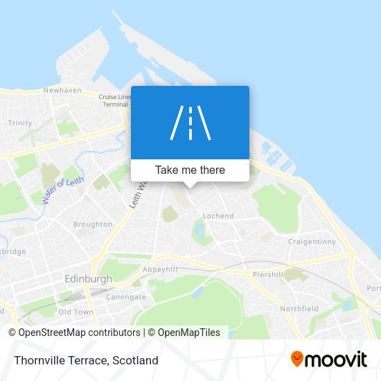 Thornville Terrace map