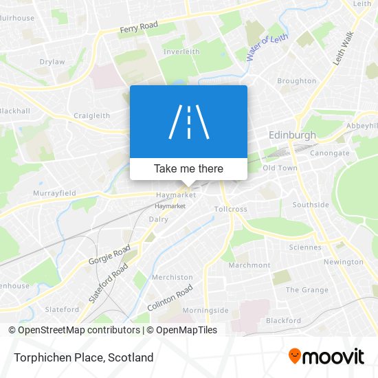 Torphichen Place map