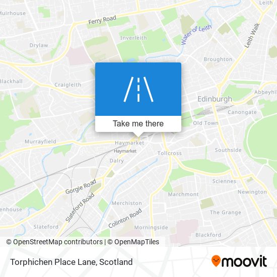 Torphichen Place Lane map