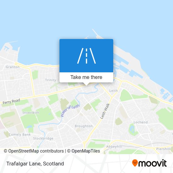 Trafalgar Lane map