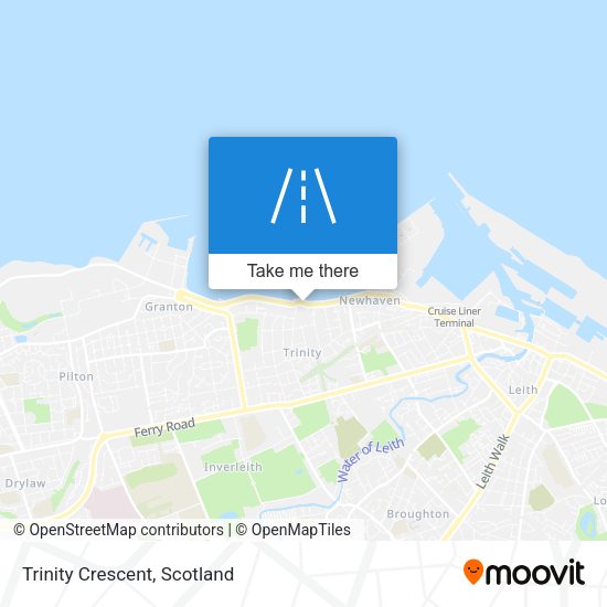 Trinity Crescent map