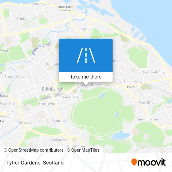 Tytler Gardens map