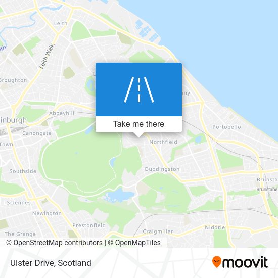 Ulster Drive map