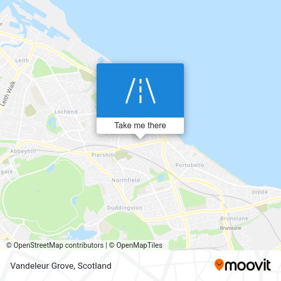 Vandeleur Grove map