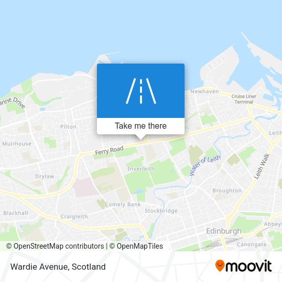 Wardie Avenue map