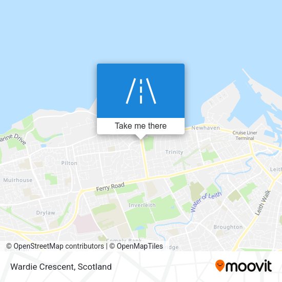 Wardie Crescent map