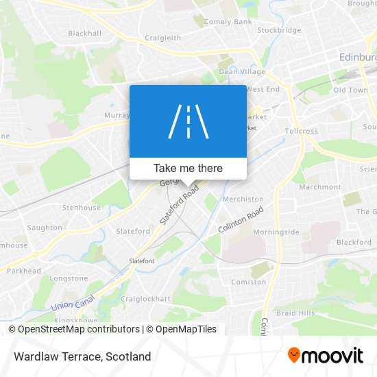 Wardlaw Terrace map