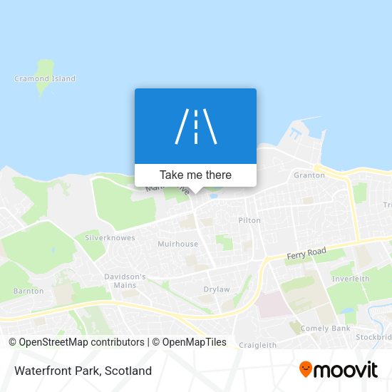 Waterfront Park map