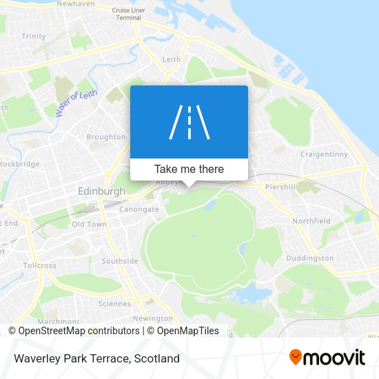 Waverley Park Terrace map