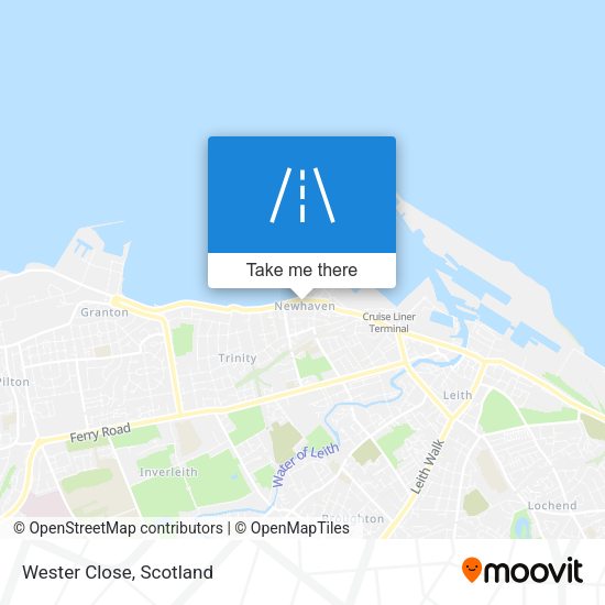 Wester Close map