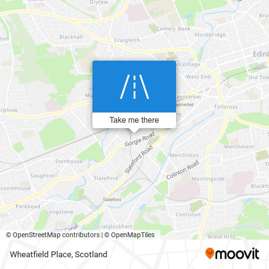 Wheatfield Place map