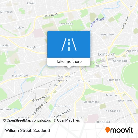 William Street map