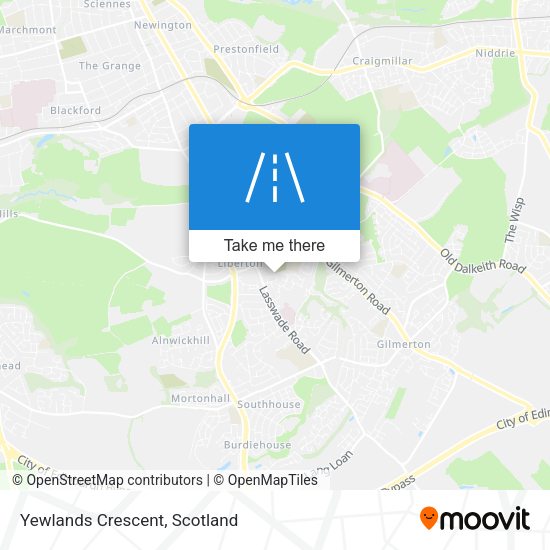 Yewlands Crescent map