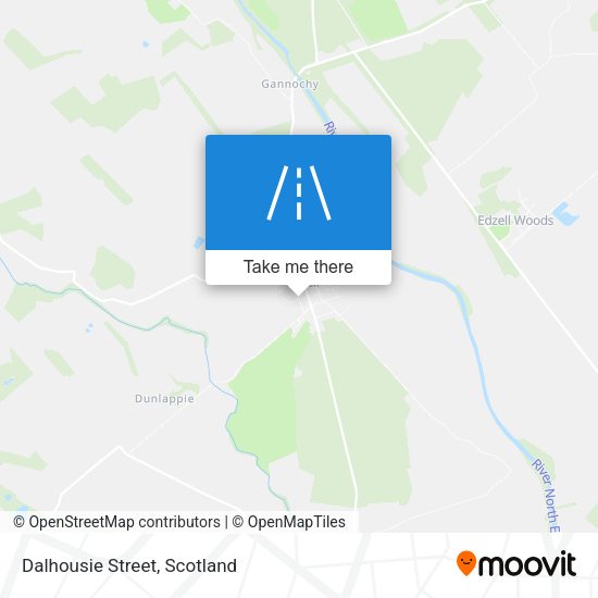 Dalhousie Street map