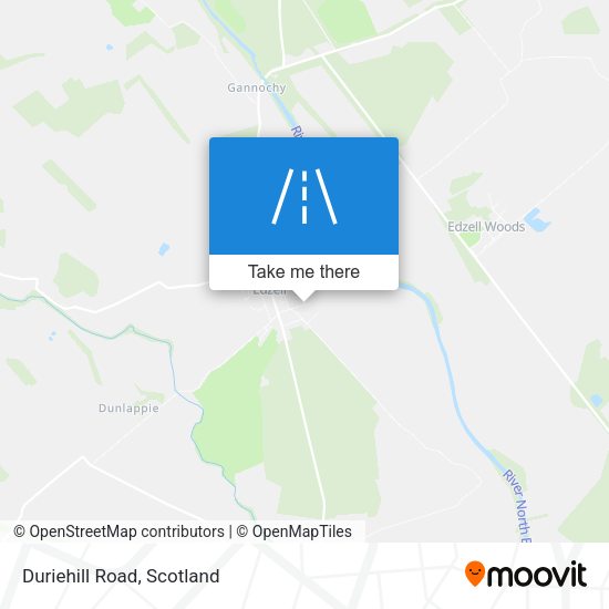 Duriehill Road map