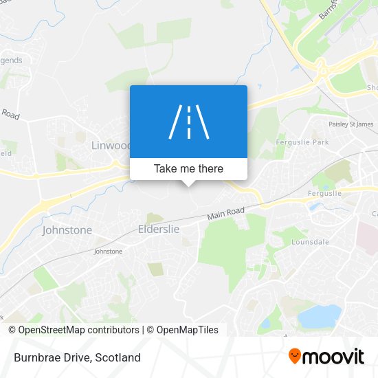 Burnbrae Drive map