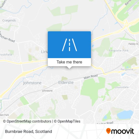 Burnbrae Road map