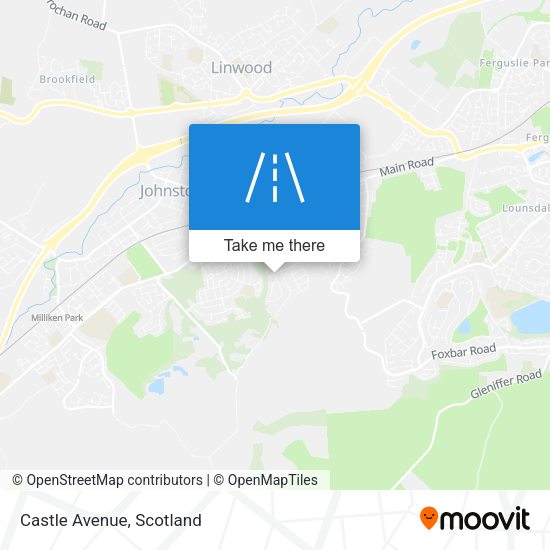 Castle Avenue map