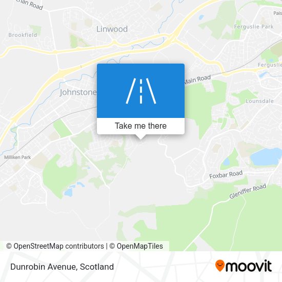 Dunrobin Avenue map