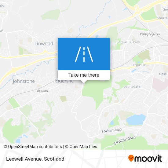 Lexwell Avenue map