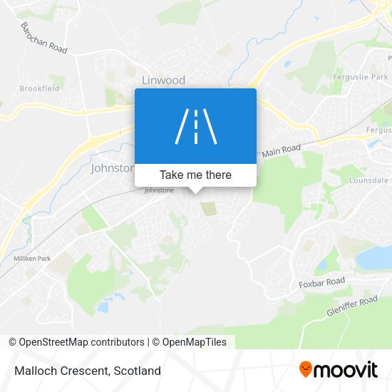 Malloch Crescent map