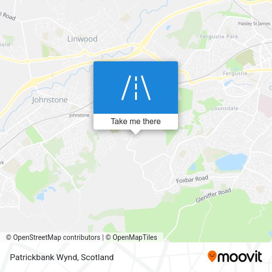 Patrickbank Wynd map