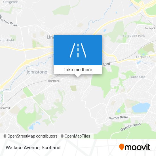 Wallace Avenue map