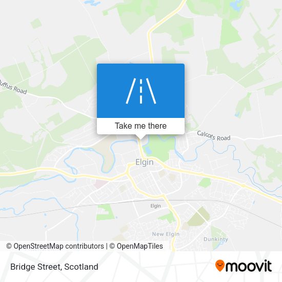 Bridge Street map