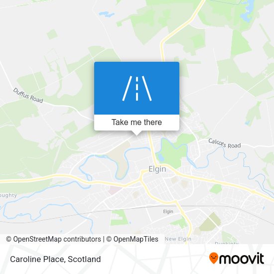Caroline Place map