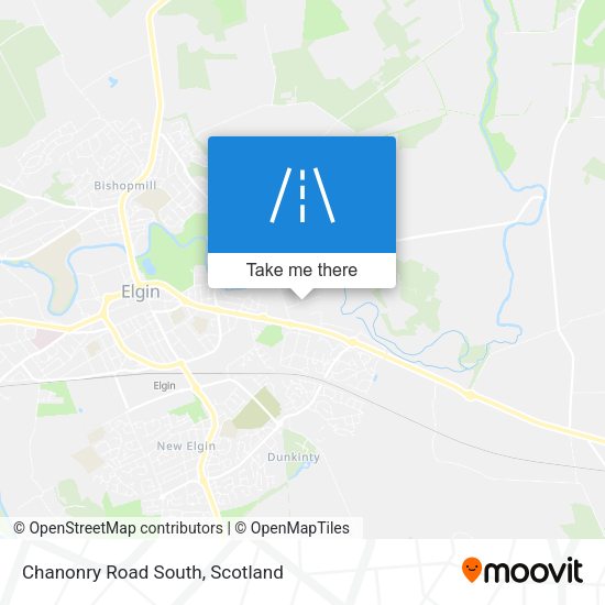 Chanonry Road South map