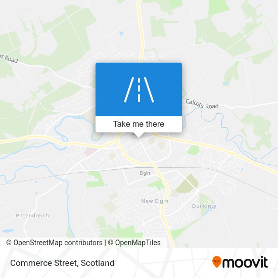 Commerce Street map