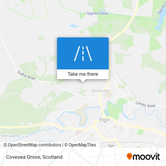 Covesea Grove map