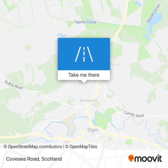 Covesea Road map