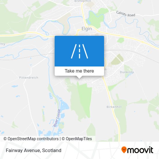 Fairway Avenue map
