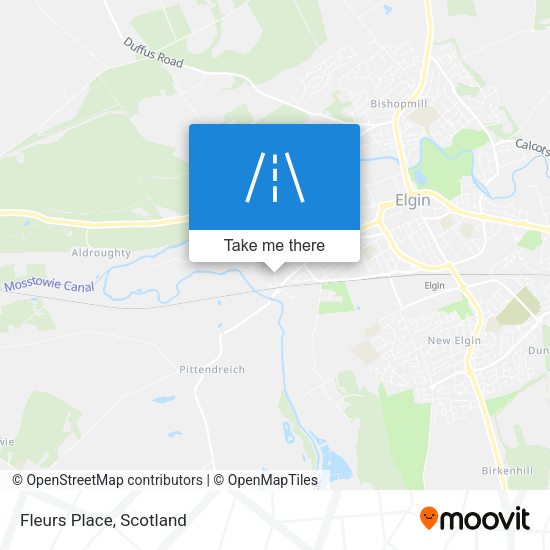 Fleurs Place map