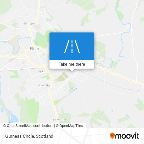 Gurness Circle map